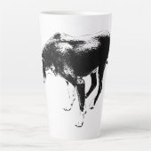 Herfstvoogd in inkt latte mok (Voorkant)