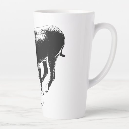 Herfstvoogd in inkt latte mok (Rechts)