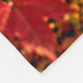 Herfstvos Bosland Fleece Deken (Hoek)