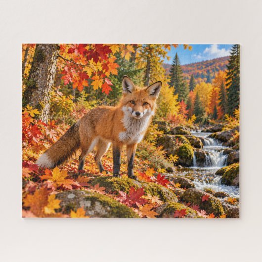 Herfstvos Bosland Legpuzzel (Horizontaal)
