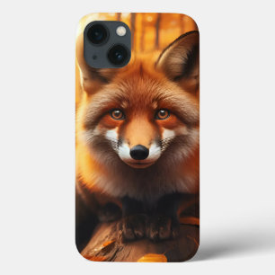 Herfstvos in esthetische & Schattigee Bos Charm Case-Mate iPhone Case