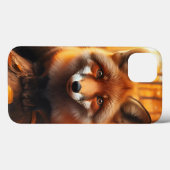 Herfstvos in esthetische & Schattigee Bos Charm Case-Mate iPhone Case (Achterkant (horizontaal))
