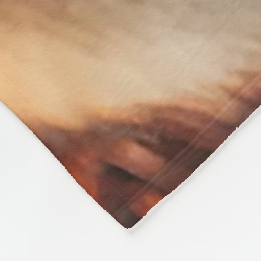 Herfstvos in esthetische & Schattigee Bos Charm Fleece Deken (Hoek)