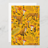 Herfstvossen op sinaasappel (Voorkant / Achterkant)