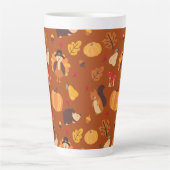 Herfstvrienden Latte Mok (Voorkant)