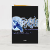 Herfstvuur Kaart met gedicht (Achterkant)