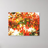'Herfstvuur' Wrapped Canvas Print (Voorkant)