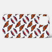 Herfstwaas Vlinder iPad Hoes (Wit) (Achterkant (horizontaal))