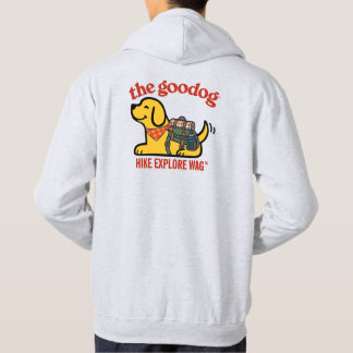 Herfstwandelende hondenliefhebber Hiker Pup Hoodie