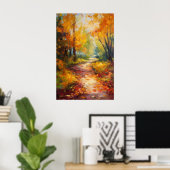 Herfstwandeling Fine Art Poster (Thuiskantoor)