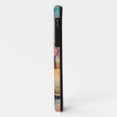 Herfstwandeling Halloween Heks Zwarte Kat Kunst Case-Mate iPhone Case (Achterkant/links)