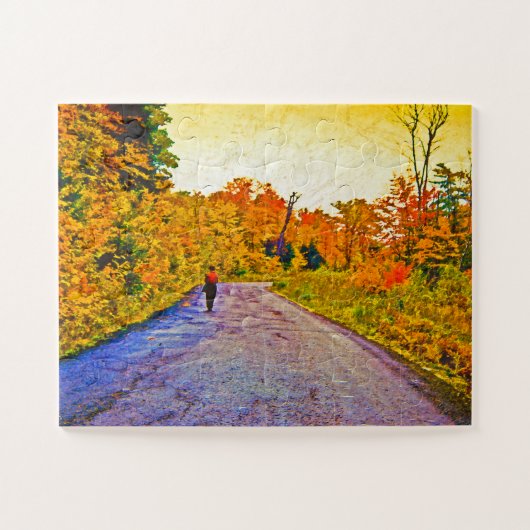 Herfstwandeling Legpuzzel (Horizontaal)