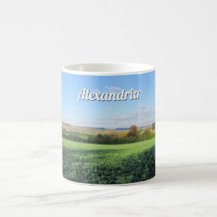 Herfstwandeling op het platteland - gepersonalisee koffiemok
