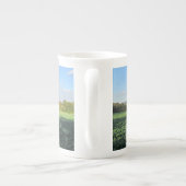 Herfstwandeling op het platteland - gepersonalisee porselein kop (Achterkant)