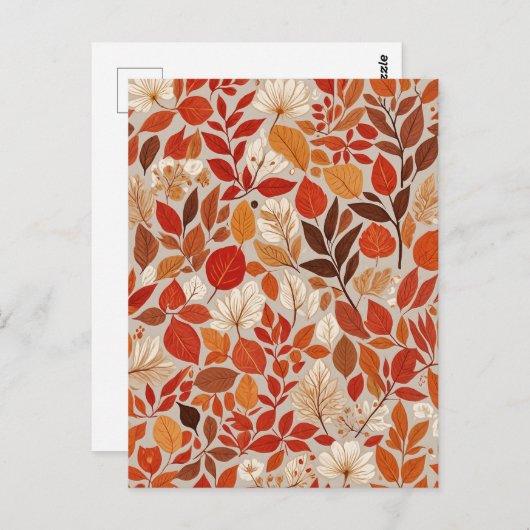 herfstwandtapijt briefkaart (Voorkant / Achterkant)