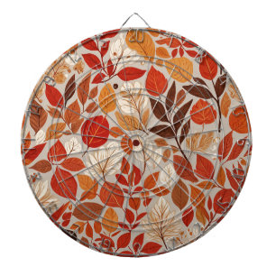 herfstwandtapijt dartbord
