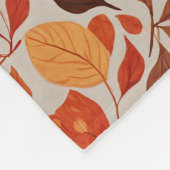 herfstwandtapijt fleece deken (Hoek)