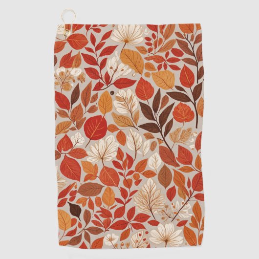 herfstwandtapijt golfhanddoek (Voorkant)