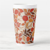 herfstwandtapijt latte mok (Voorkant)