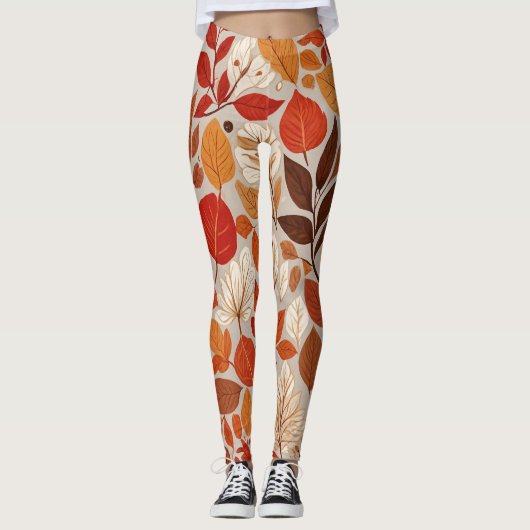 herfstwandtapijt leggings (Voorkant)