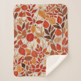 herfstwandtapijt sherpa deken