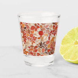 herfstwandtapijt shot glas