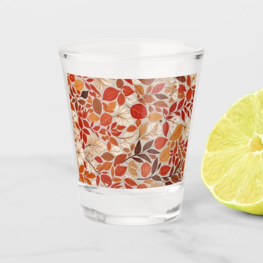 herfstwandtapijt shot glas (Voorkant)