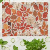 herfstwandtapijt theedoek (Gevouwen)