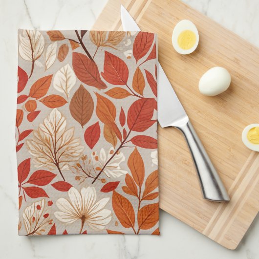 herfstwandtapijt theedoek (Quarter Fold)