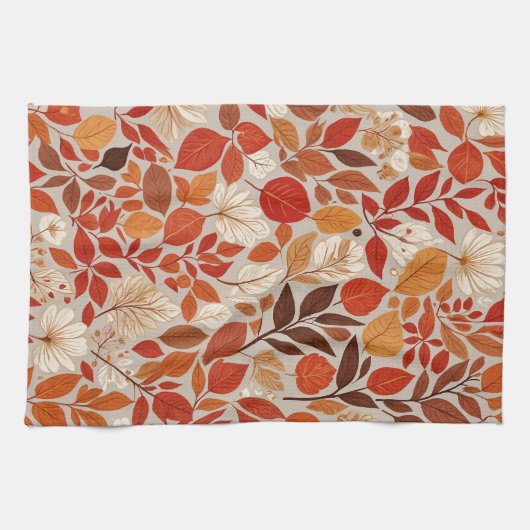 herfstwandtapijt theedoek (Horizontaal)