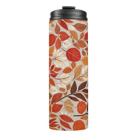 herfstwandtapijt thermosbeker (Voorkant)