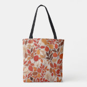 herfstwandtapijt tote bag (Achterkant)