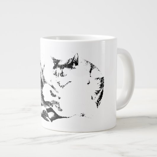 Herfstwapenstilstand in het hart grote koffiekop (Voorkant rechts)