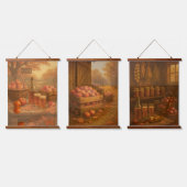 Herfstwarmte van Binnenuit Hangend Wandkleed (Driedubbel)
