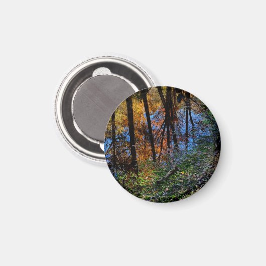 Herfstwateren Magneet (Voorkant / Achterkant)