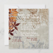  herfstwedstrijduitingen op motorfietsen kaart (Achterkant)