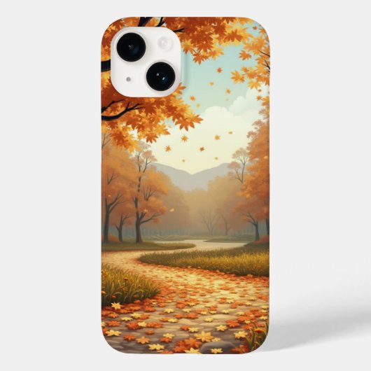 herfstweg-hoesje Case-Mate iPhone case (Achterkant)