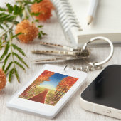 Herfstweg - KidsArt voor CHOC Sleutelhanger (Voorkant Rechts)