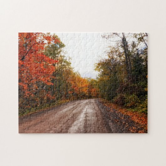 Herfstweg Legpuzzel (Horizontaal)