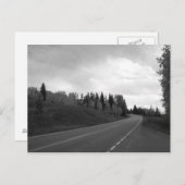 Herfstwegen Briefkaart (Voorkant / Achterkant)