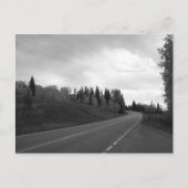 Herfstwegen Briefkaart (Voorkant)