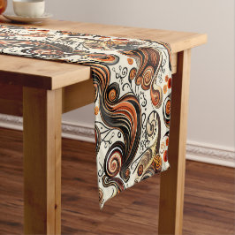 Herfstwervelingen Thanksgiving Korte Tafelloper