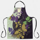 Herfstwijnbladeren Schort (Voorkant)