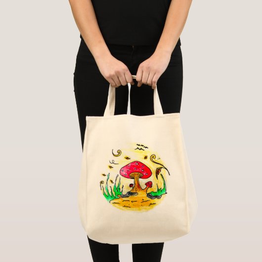 Herfstwind (Herfst Boomhutverzameling) Tote Bag (Voorkant (product))
