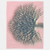 Herfstwinter Fleece Deken (Voorkant)