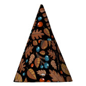 Herfstwinterpatronen:  Plant Feesthoedjes (Rechts)