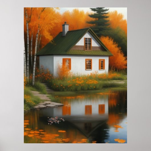 herfstwoning poster (Voorkant)