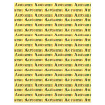 Herfstwoord van herfstbladeren, plakboekpapier