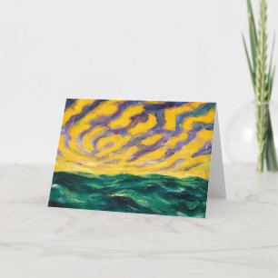 Herfstzee Emil Nolde Bedankkaart