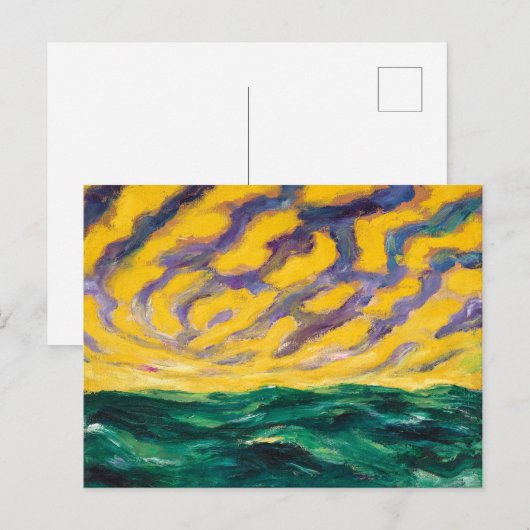 Herfstzee | Emil Nolde | Briefkaart (Voorkant / Achterkant)